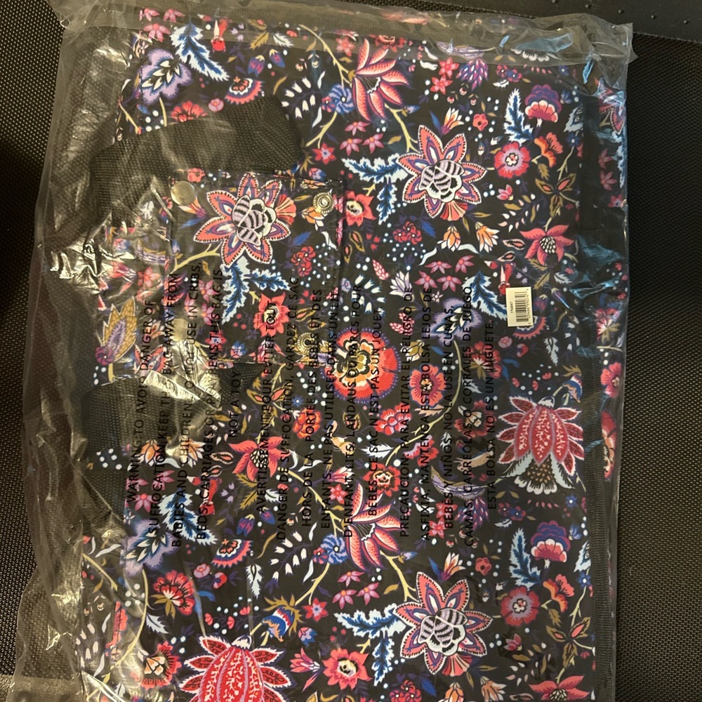Floral Patterned Casserole Carrier Bag